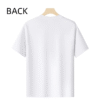 White tee with starry - dress woman & moon watercolor print (Men & Women).